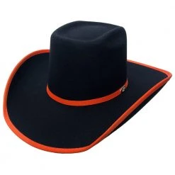 Cuernos Chuecos Brick Crown Felt Hat