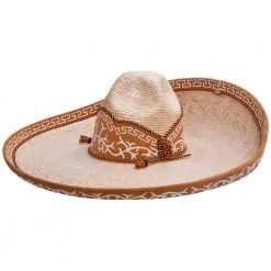 Hand-Made Sombreros Charros De Paja