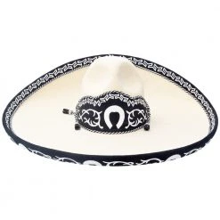 Hand-Made Sombreros Charros Forrados De Lana