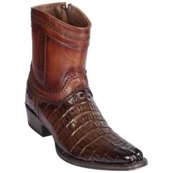 Los Altos Boots Los Altos Caiman Tail Mens European Square Toe Boots