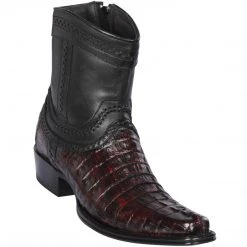 Los Altos Boots Los Altos Caiman Tail Mens European Square Toe Boots