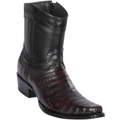 Los Altos Boots Los Altos Caiman Belly Mens European Square Toe Boots