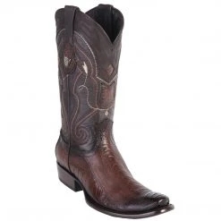 Wild West Boots Wild West Men's Ostrich Leg Boots Dubai Toe MENS