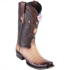 Wild West Boots Wild West Men's Caiman Belly Boots Dubai Toe MENS