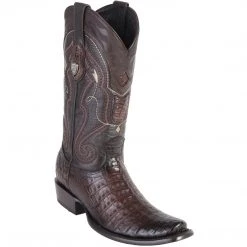 Wild West Boots Wild West Men's Caiman Belly Boots Dubai Toe MENS