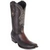 Wild West Boots MENS Wild West Men's Ostrich Leg Stitched Dubai Toe Boots