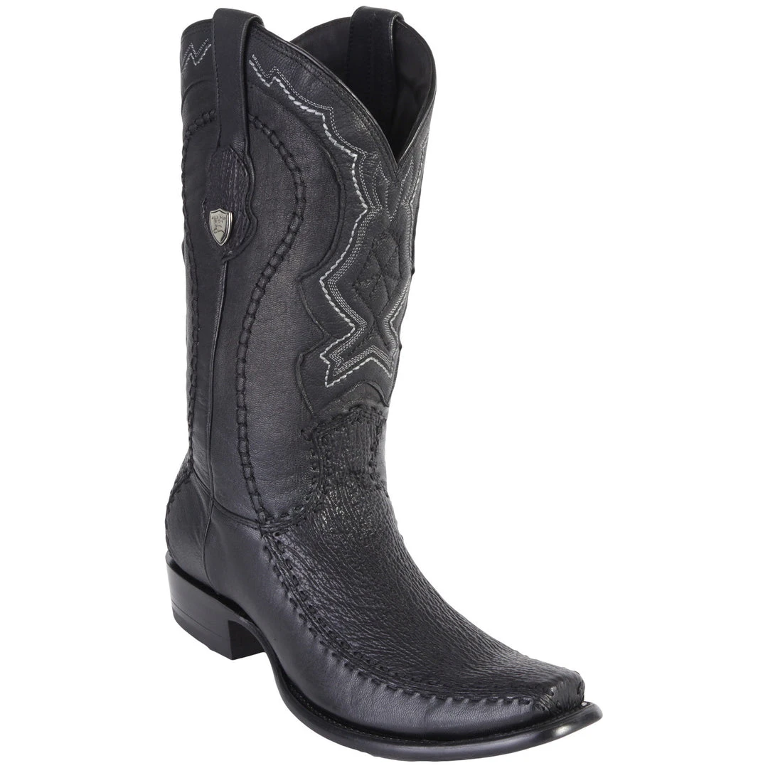 Wild West Boots Wild West Men's Stitched Shark Dubai Toe Boots Wild West Boots Wild West Men's Stitched Shark Dubai Toe Boots