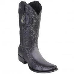 Wild West Boots Wild West Men's Stitched Shark Dubai Toe Boots 2 Wild West Boots Wild West Men's Stitched Shark Dubai Toe Boots