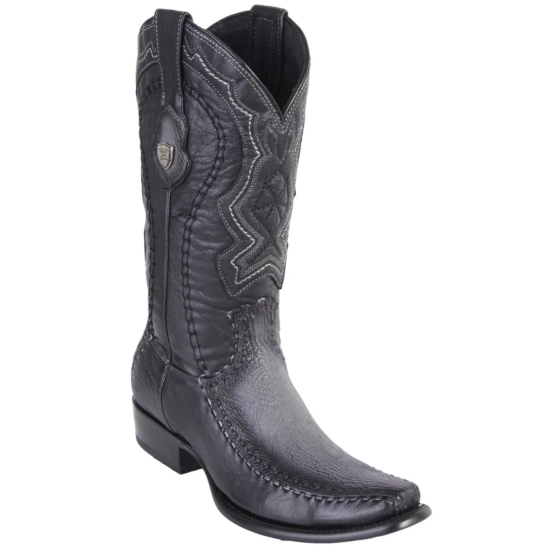 Wild West Boots Wild West Men's Stitched Shark Dubai Toe Boots Wild West Boots Wild West Men's Stitched Shark Dubai Toe Boots