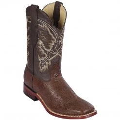 Los Altos Boots MENS Los Altos Men's Bull Shoulder Wide Square Toe Cowboy Boots
