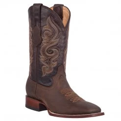 Quincy Boots Quincy Men's Wide Square Toe Boots