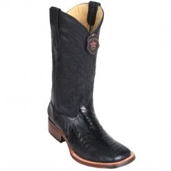 Los Altos Boots Los Altos Men's Ostrich Leg Square Toe Cowboy Boots