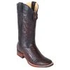 Los Altos Boots Los Altos Men's Ostrich Leg Square Toe Cowboy Boots