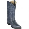 Los Altos Boots Los Altos Blue Jean Ostrich Cowboy Boot J-Toe MENS