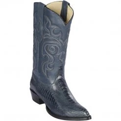 Los Altos Boots Los Altos Blue Jean Ostrich Leg Cowboy Boots