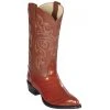 Los Altos Boots Los Altos Mens Cognac Eel Cowboy Boots