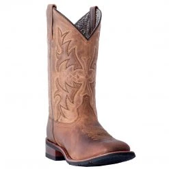 Laredo Ladies Anita Wide Square Toe Cowgirl Boots WOMENS