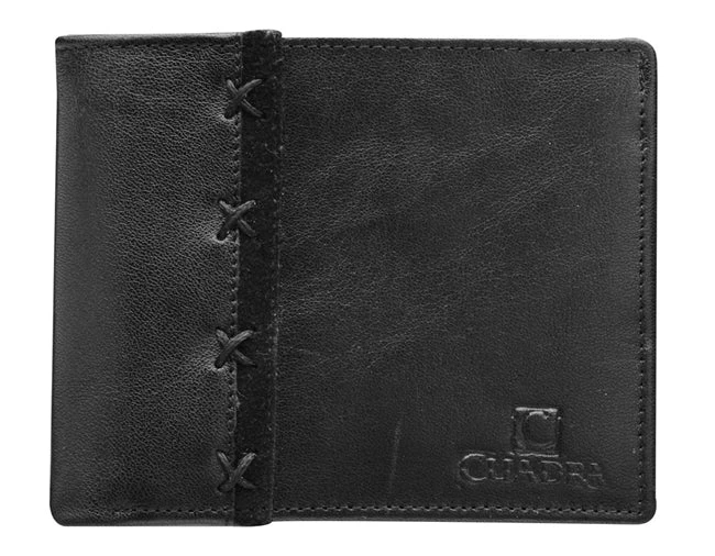 Cuadra Botero Black Leather Wallet MENS Cuadra Botero Black Leather Wallet MENS