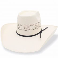 Abolengo Bangora Bullrider Crown Cowboy Straw Hat