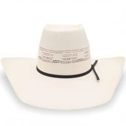 Abolengo Bangora Bullrider Crown Cowboy Straw Hat