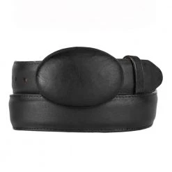 King Exotic Men's Leather Belt Grisly MENS