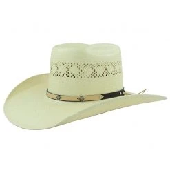 MENS Brick Crown Cowboy Hat By Stone Hats