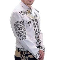 White Diamonds Mens El Dorado Charro Shirt