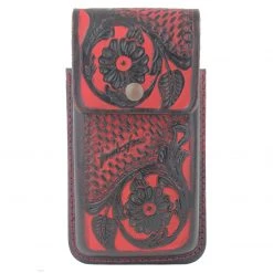 Tombstone Leather Tooled Floral Cell Phone Case ACCESSORIES