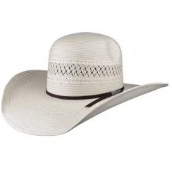 MENS Cuernos Chuecos Two Tone Gus Crown Cowboy Hat