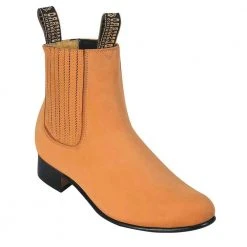 MENS El Besserro Men's Nubuck Honey Botin Charro