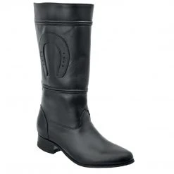 White Diamonds Woman's Escaramuza Black Riding Boot WOMENS