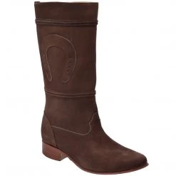 White Diamonds Women's Escaramuza Choco Riding Boot WOMENS
