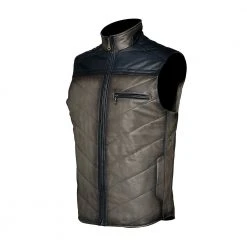 Cuadra Men's Lamb Vest Gray