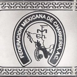 Hand-Made Hebilla Federación Mexicana De Charreria MENS