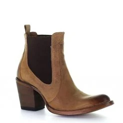 Corral Women's Circle G Tan Ankle Boot