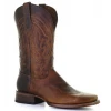 Corral Men's Brown Circle G Wide Square Toe Cowboy Boot MENS