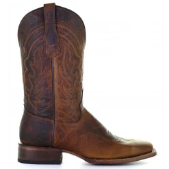 Corral Men's Brown Circle G Wide Square Toe Cowboy Boot MENS