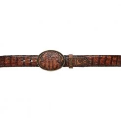 MENS Cuadra Lumber Whisky Caiman Belt