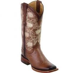 Quincy Boots Quincy Wide Square Toe Cowgirl Boots - Q322GB5259 WOMENS
