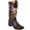Quincy Boots Quincy Snake Flowered Cowgirl Boots