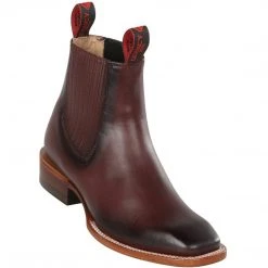 Quincy Boots MENS Quincy Botin Charro Square Toe Boots - Difuminado