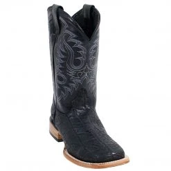 Quincy Boots Quincy Elephant Print Black MENS