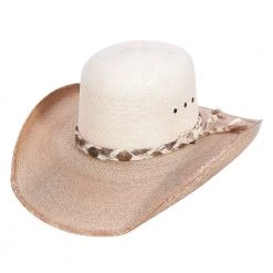 Sahuayo Open Crown Palm Leaf Cowboy Hat By Stone Hats MENS