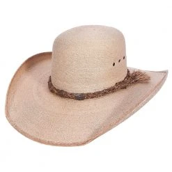 Sahuayo Open Crown Palm Leaf Cowboy Hat By Stone Hats MENS