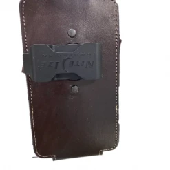 Nacona Leather Tooled Floral Cell Phone Case