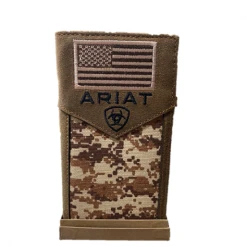 M&F Western Products MENS Ariat Cameo Leather Checkbook Wallet