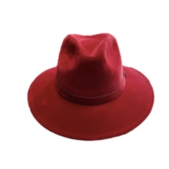 Diego's Ladies Black Stone Suede Fedora