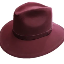 Diego's Ladies Black Stone Suede Fedora