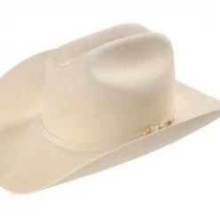 Cowboy Hats Larry Mahan 30X Opulento Silver Belly Felt Hat
