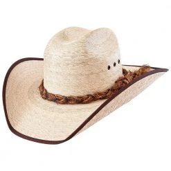 Stone Traditional Palm Leaf Cowboy Hat MENS